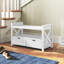 Shoe Storage Bench with Drawers, Entryway Bench with Open Shelf, Wooden Hallway Organizer for Foyer or Bedroom-229052786