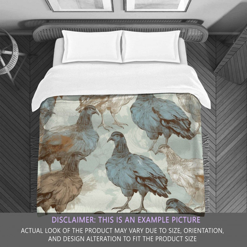 Turkey Comforter, Twin Comforter