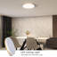 Modern Wood Ceiling Light,Round LED Flush Mount Ceiling Light,Minimalist Ceiling Lamp Ceiling Lighting Fixtures For Kitchen Bedroom Laundry Room Living Room Entryway Hallway&11.81 In-100023134