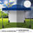 120'' W x 120'' D Iron Pop-Up Canopy-110742190