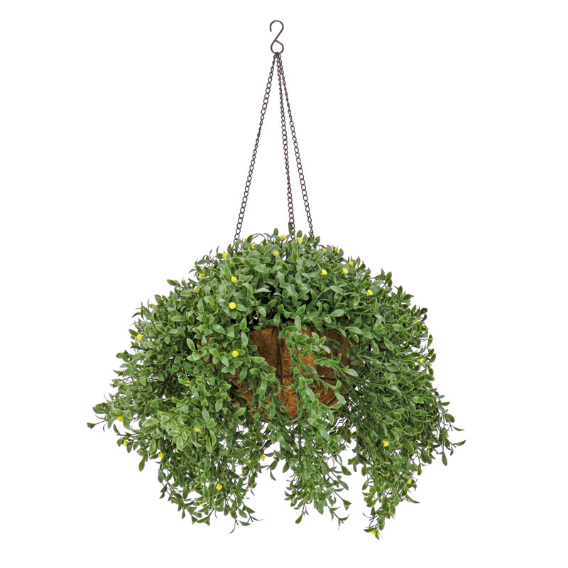 Plante suspendue argentée The Holiday Aisle® 18 po