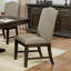 Structure gris espresso de style transitionnel 2pc
