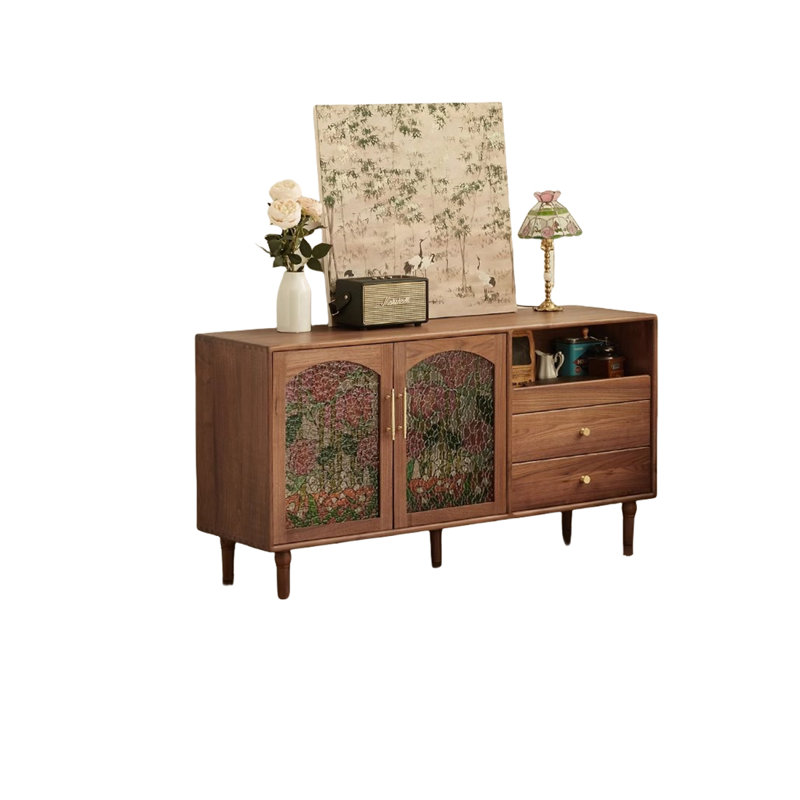 DineElegance 55.12'' Wooden Sideboard with Storage