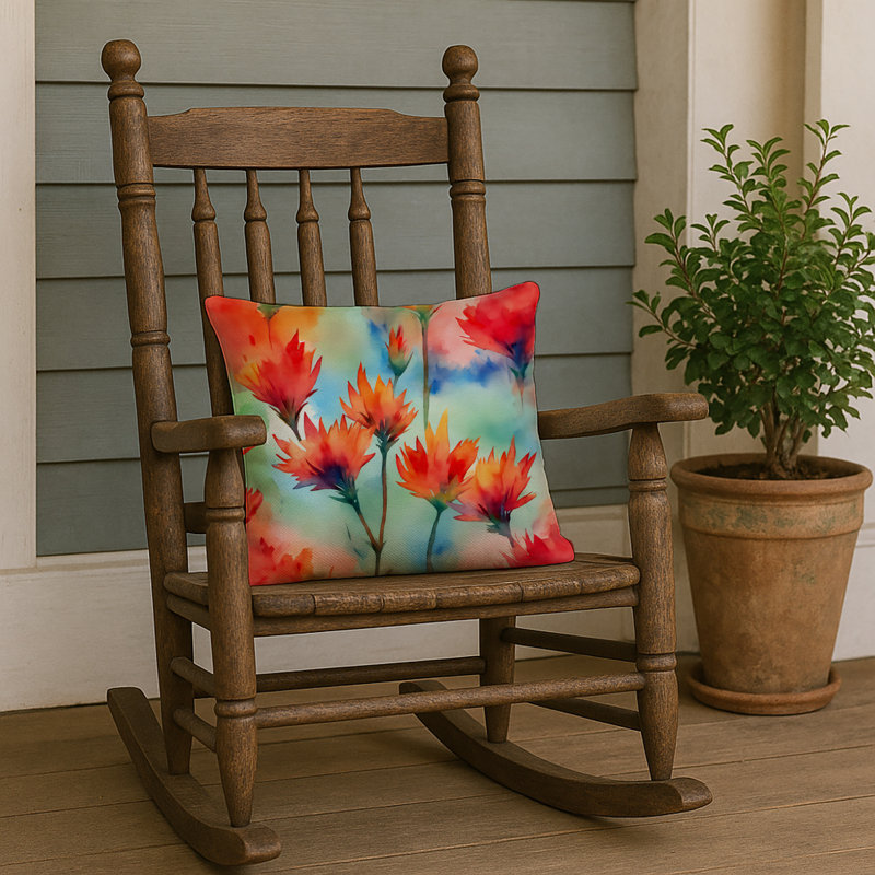 Coussin décoratif Wyoming, Carré 18 po