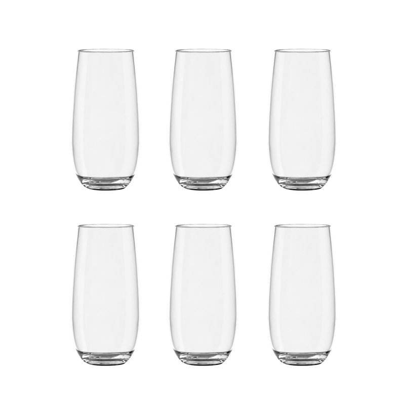 Laya Acrylic Drinking Glass - Clear - 18 oz