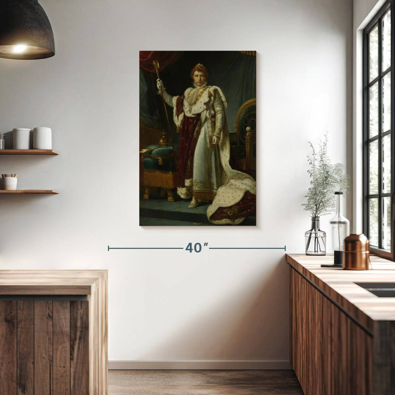 Napoleon Coronation, 39" H x 26" W