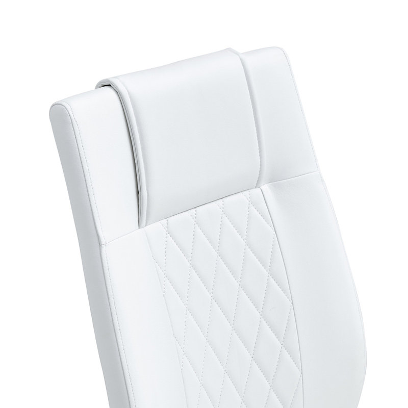 Ensemble repas pour 6 personnes, Transparent, blanc et or, Blanc et or, 7