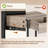 Papineau 40'' W Console Table with USB Ports and Outlets-1397897825