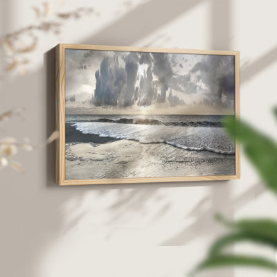Soft Tides II -Framed Print - Restickable
