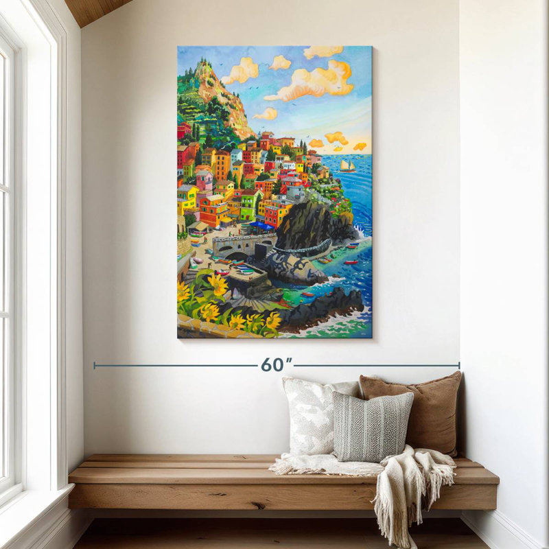 Gillard Manerola Cinque Terre, 48" H x 32" W