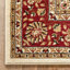 Tapis traditionnel ivoire Belliere Medallion Kashan-21350760