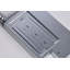 Finition blanche 120 x 277 volts sélectionnable sur place avec batterie de secours simple 2 x 4 DEL Troffer-127128959-127128960