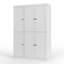 Garde-manger 100% bois massif 48,5 po avec portes Shaker, 2 tiroirs et tablettes réglables-770343780