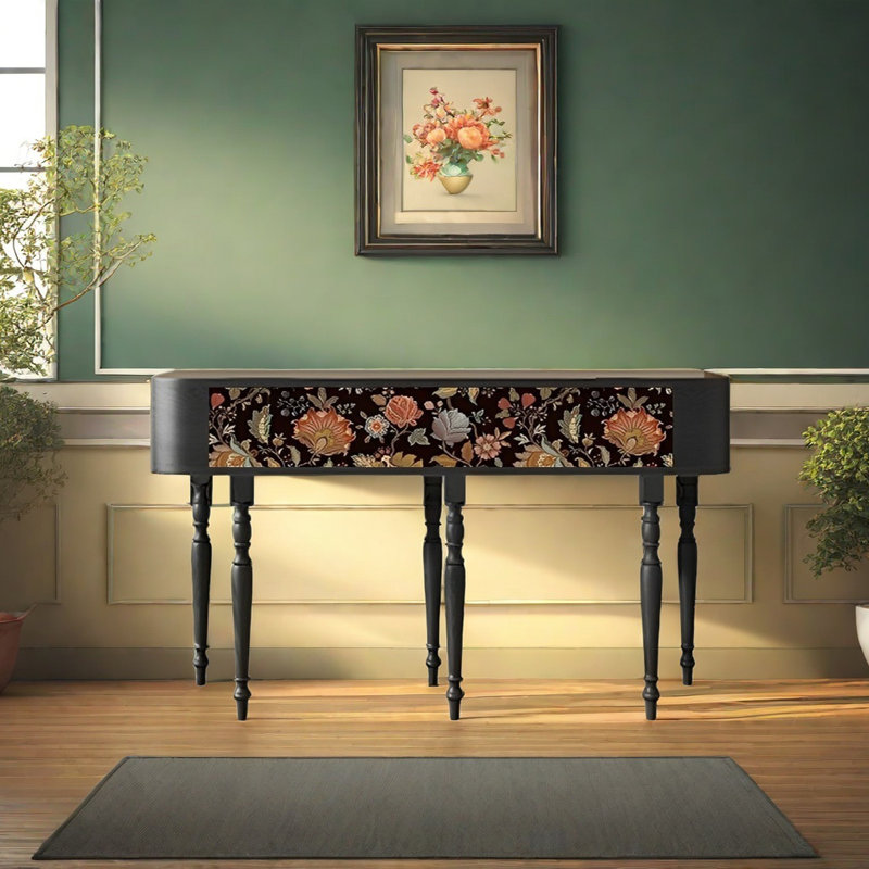 Console Retro Elegant, H 31,5 po x l 55,12 po x P 15,75 po