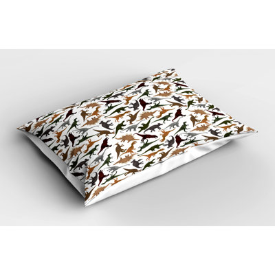 Dino Polyester Sham Set