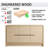 60'' Double Bathroom Vanity Base