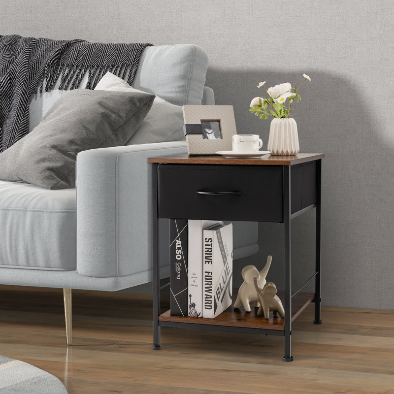 Gephart 40 cm W Bedside Table