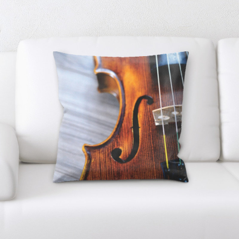 Microsuede Throw Pillow