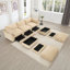 Luxueux canapé en chenille avec rangement intégré et design élégant en forme de croissant pour les espaces de vie modernes-1849143118