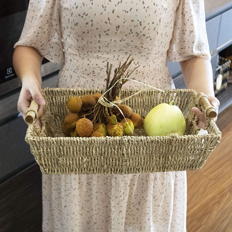 17 Stories Wicker Decorative Basket