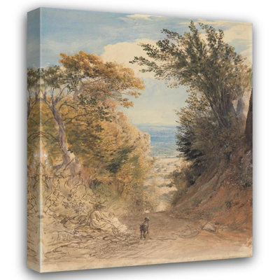«View from Rook's Hill, Kent» par Samuel Palmer - Art mural sur toile tendue avec châssis
