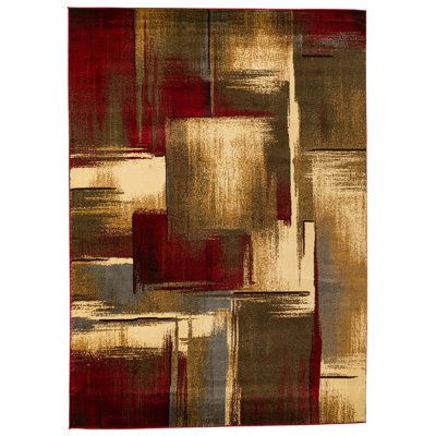 Ivetta Performance Abstract Indoor Rug