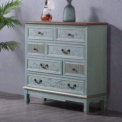 Commode d'appoint Painted