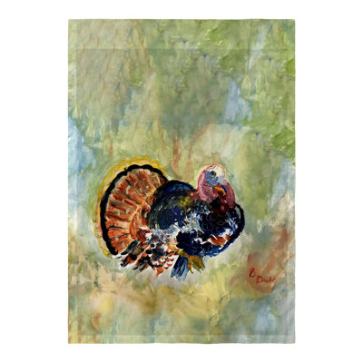 Drapeau de jardin en polyester 2 faces Overbay