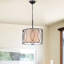 Luminaire suspendu tambour 3 lumières Weyant