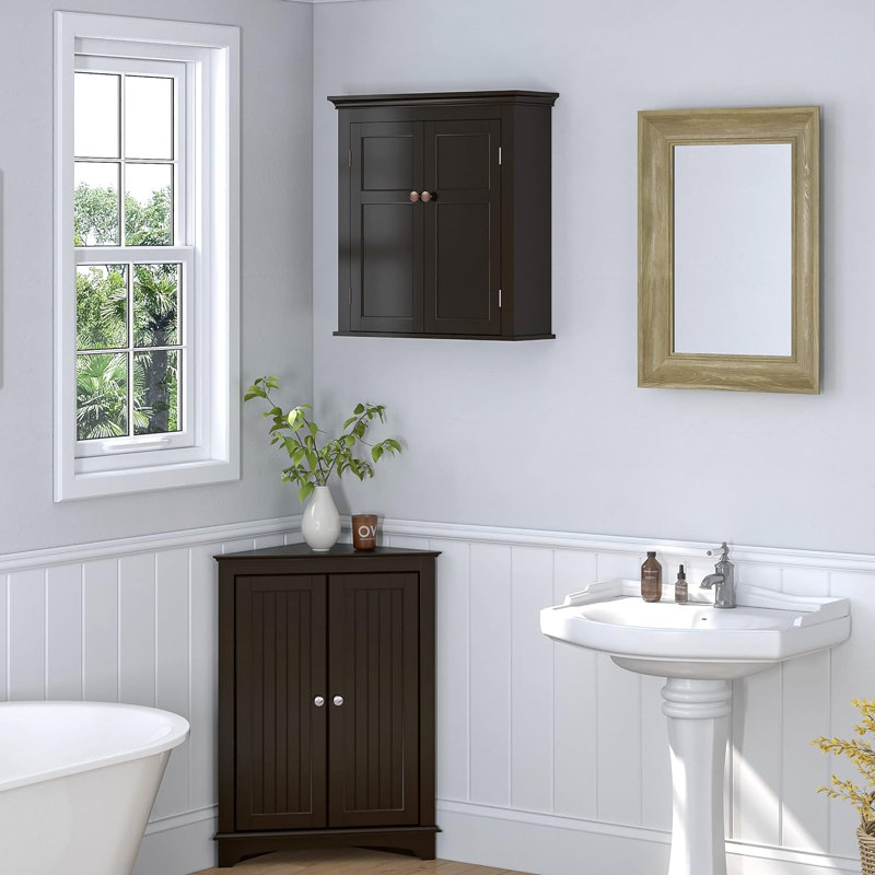 Naylea Bathroom Cabinet, Bronze