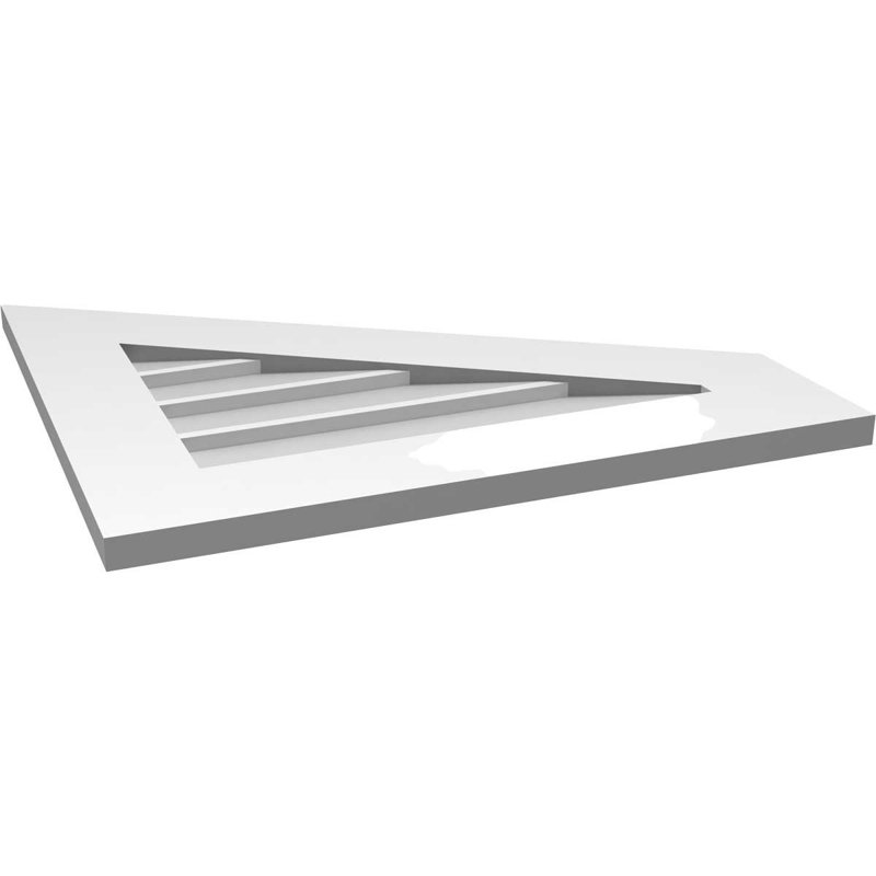 Ventilateur à pignon non-fonctionnel Signature, H 1 po x L 22 po x l 24 po