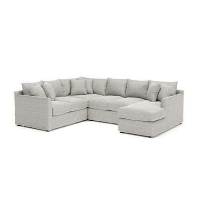 Canapé modulaire en U à 3 pièces de 6 pièces 119 po Cecelia