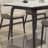 White rock plate rectangular dining table-2066555426