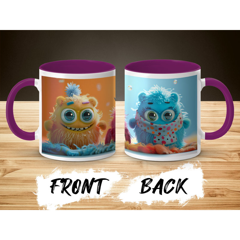 Ceramic Coffee Mug, Purple