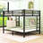 Bunk Bed With Dual Ladders And Underbed Storage-1439958883