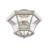 Mcquaig Glass Semi Flush Mount
