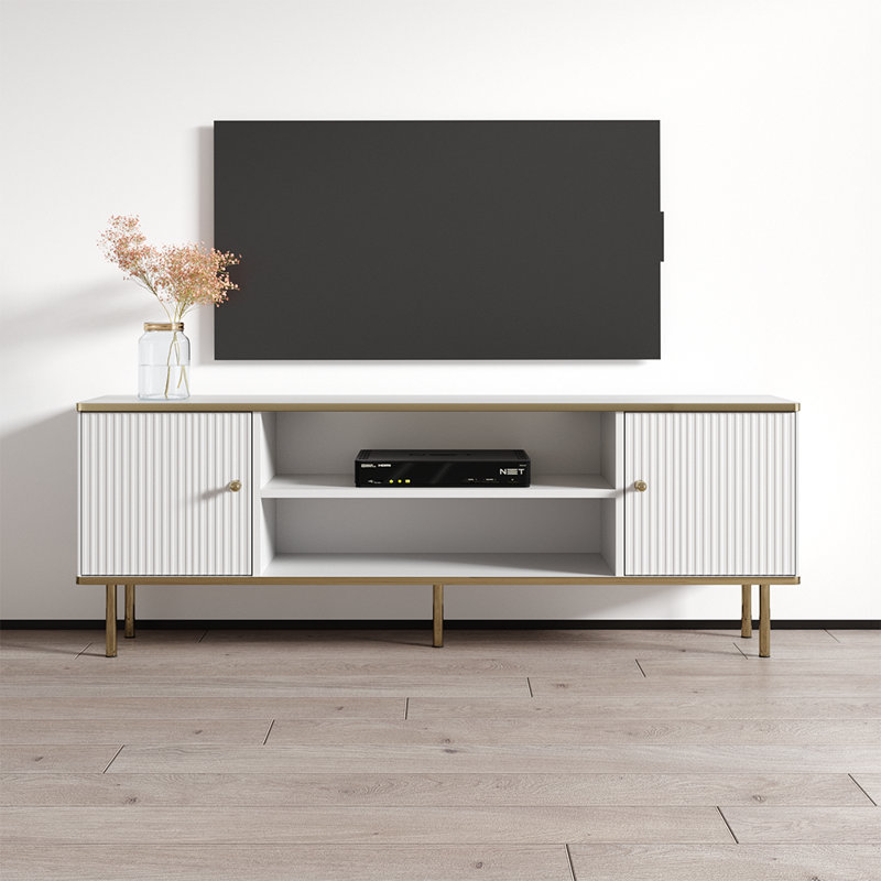 Camelia 63" Modern TV Stand with Matte Finish