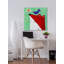 Reproduction d'art sur toile tendue, "What Does The Fox Sing" par Janet Nelson-19813968