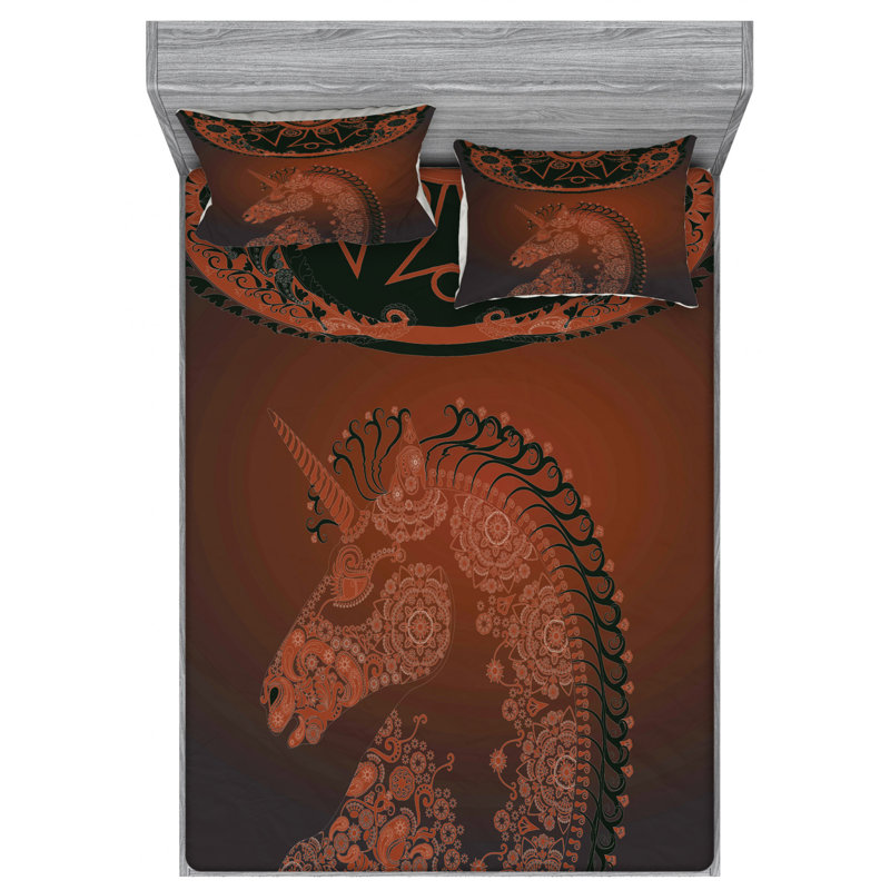 Microfiber Sheet Set, Full Sheet Set with Fitted Sheet