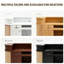 Bureau d'accueil vintage avec rangement, comptoir multifonctionnel pour bureaux, commerces, entreprises et zone d'enregistrement-1139258191-1288445560