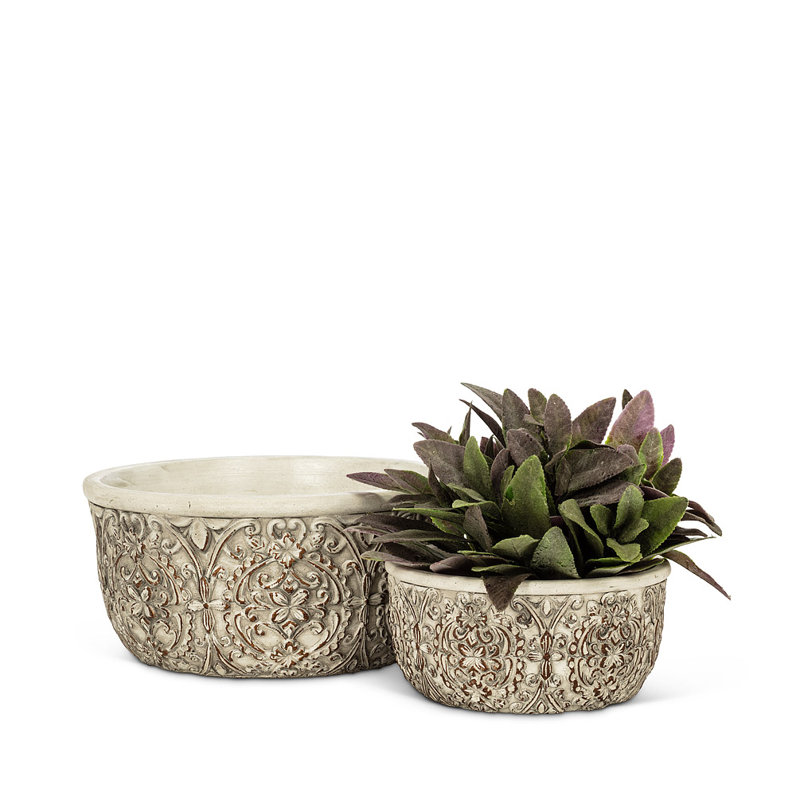 Brumiss Pot Planter, 9.5" H x 9.5" W x 9.5" D