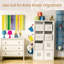 Paquet de 6: Organisateur de vêtements, organisateur de garde-robe et rangement avec poignées, organisateurs de garde-robe pliables en tissu-1029325510