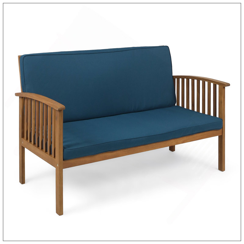 Causeuse Casa Acacia, Teal, Brun