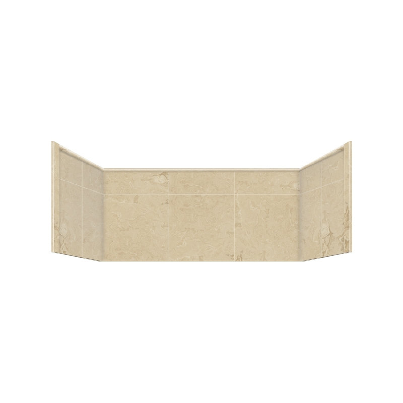 48'' W 34'' D Shower Base, Almond Sky