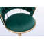 Tabouret de bar rotatif à hauteur réglable en velours-261077641-262198840