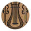  Tapis lavable Lyre Music-68824141