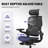 Ergonomic Office Chair with 136° Tilt, 3D Headrest, 5D Armrests