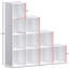 128cm H x 128cm W Cube Bookcase-69834620