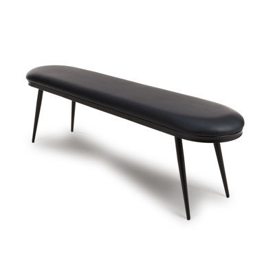 Destry Faux Leather Upholstered Bench
