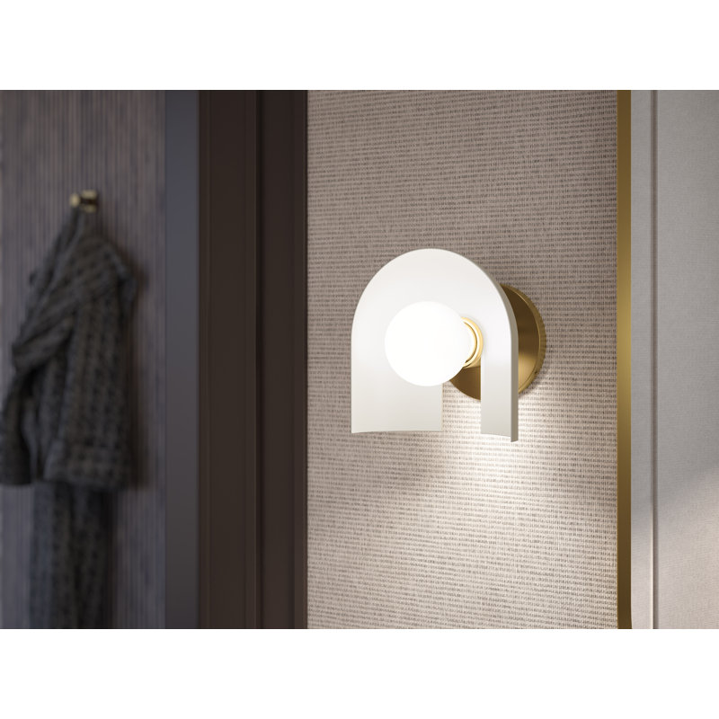 Jabot One-Light Sconce, Cream